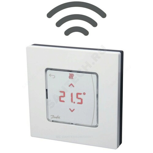 Термостат комнатный сенсорный Icon накладной Danfoss 088U1121